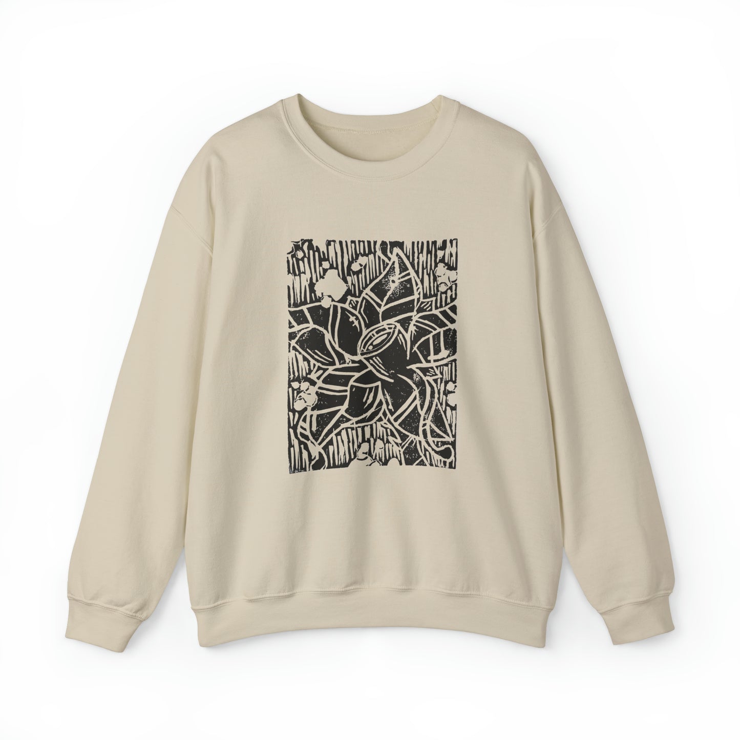 Flower Unisex Heavy Blend™ Crewneck Sweatshirt