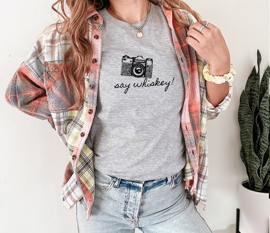 Say Whiskey! Unisex Jersey Short Sleeve Tee